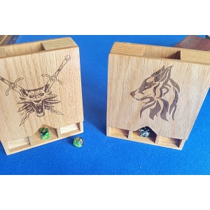 Modular Dice Tower for Game Master Screen – Magnetic, Customizable, and Functional